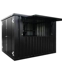 Contenedor Barra Desmontable XL 3 x 2 Metros Negro RAL 9005