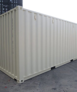 Contenedor 20' Dry estándar Blanco crema