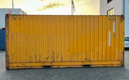 Contenedor de envío usado de 20 pies de alto cubo con paleta ancha (PW) - Imagen 3