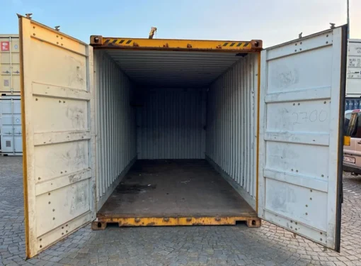 Contenedor de envío usado de 20 pies de alto cubo con paleta ancha (PW) - Imagen 8