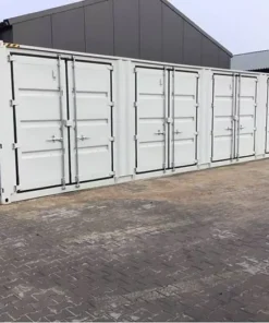 Contenedor Lateral Abierto 40' HC 4 Puertas Laterales