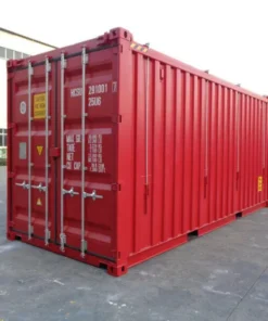 Contenedor High Cube Hard Open Top (piso de acero) de 20 pies