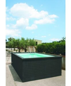 Mini contenedor de piscina móvil 5M25x2M55x1M26