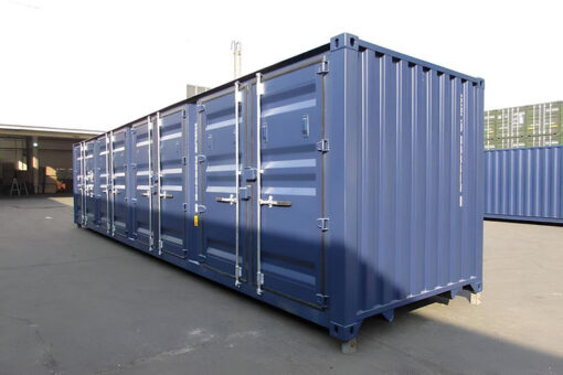 Contenedor Lateral Abierto 40' HC 4 Puertas Laterales - Imagen 2