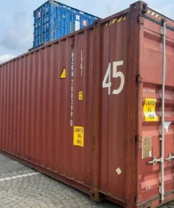Contenedor de envío High Cube “Cargo Worthy” (CW) usado de 45 pies