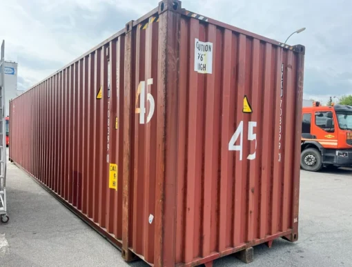 Contenedor de envío High Cube “Cargo Worthy” (CW) usado de 45 pies - Imagen 5