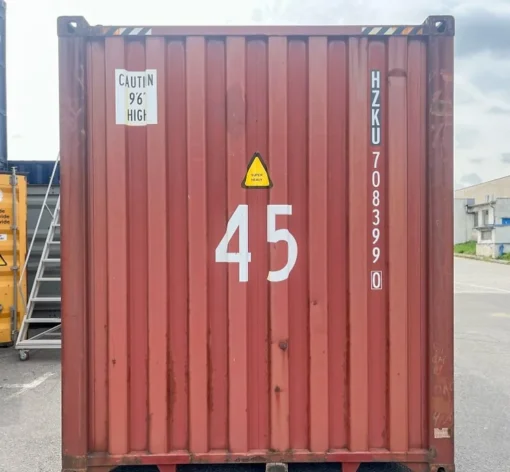 Contenedor de envío High Cube “Cargo Worthy” (CW) usado de 45 pies - Imagen 9