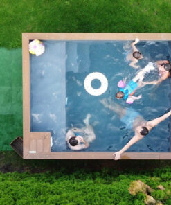 Piscina spa contenedor 3,0mx 2,5m con jacuzzi, Paquete Confort